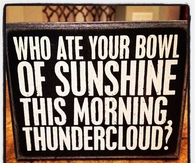 who ate your bowl of sunshine