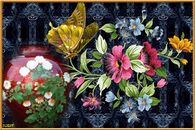 Beautiful Butterfly Painting Animated