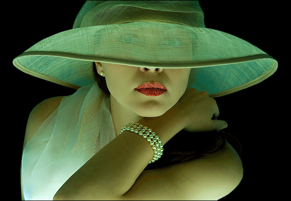 Mysterious Woman in Hat