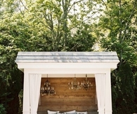 Covered Outdoor Room For Pool Area