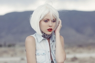 White Bob Hairstyle