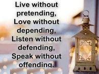 live love listen speak