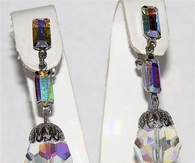 Crystal & Rhinestone Drop Earrings