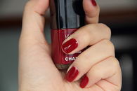 Chanel red nails