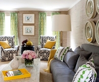 Colorful livingroom