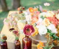 Single stem floral arrangements