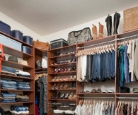 Beautifully organized closet