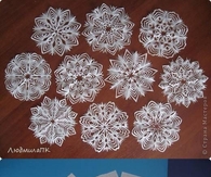 D Paper Snowflakes