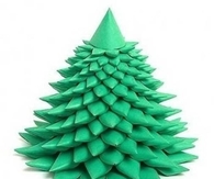 DIY Paper Christmas Tree