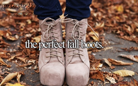 The perfect fall boots