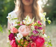 Bold & Bright Wedding Bouquet
