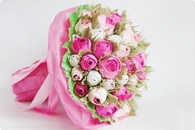 Pink Paper Roses