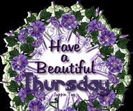 Have a beautiful Thursday