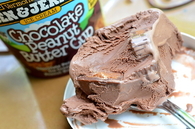Ben and Jerry chocolate peanut butter cup