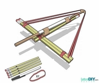 DIY Pencil Bows Internet Tutorial