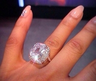 Huge diamond ring