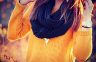 Orange sweater