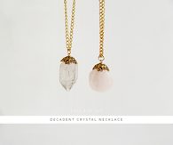 DIY Decadent Crystal Necklace