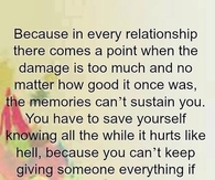 In every relationship