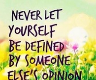 someone else's opinion