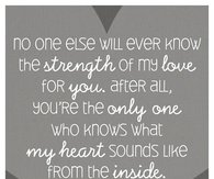 My love for you