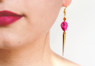 Spikes and Skulls Earrings Tutorial