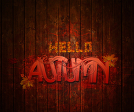 Hello autumn
