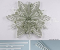 DIY Quilling Snowflakes