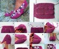 DIY Slippers Craft