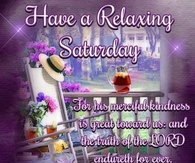 Have a relaxing Saturday