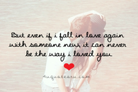 The way I loved you