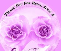 Thank you for being such a good friend