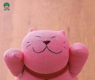 DIY Sock Lucky Cat Doll