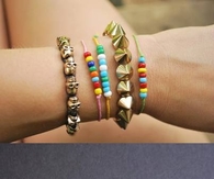 DIY Rainbow Beads and Bracelets