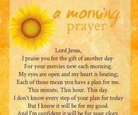 a morning prayer