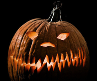 Creepy jack o lantern