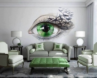 Green Eye Living Room