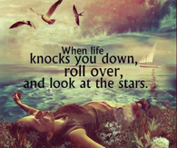 when life knocks you down