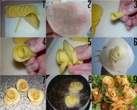 DIY Rose Potatoes