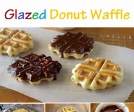 Glazed Donut Waffles