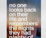 No one