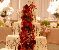 Autumn Wedding Cake