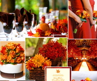 Autumn Wedding Ideas Collage