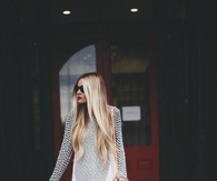 Gray Sweater with Leggings