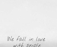 We fall in love with people we cant have