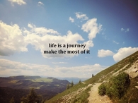 Life is a journey