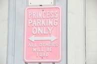 Princess parking only