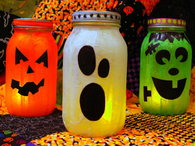 Halloween Mason Jars
