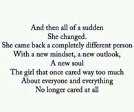 She Changed