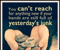 Let it go and move forward